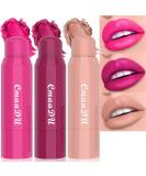 3 Colors Crayon Matte Longwear Lipstick Set - Nourishing Waterproof Velvet Lipstick Collection - Buy Online on GoSupps.com