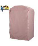 Bonaweite Birdcage Cover - Universal Blackout Shade for Parrot Cage, Windproof & Light-Proof, Pink - Ideal for Nighttime Sleep & Reducing Distractions - Buy Online on GoSupps.com