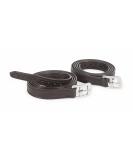 Shires Easy Care Non Stretch Stirrup Leathers - 36" x 3/4 Black - Buy Online on GoSupps.com