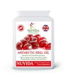 High Strength Krill Oil Capsules 500mg - 60 Count - 1000mg per Serving - Omega-3 Fatty Acids - Easy Swallow Soft Gels - Sustainably Sourced - Buy Online on GoSupps.com