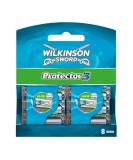 Wilkinson Sword Protector 3 Men's Razor Blade Refills x 8 - Buy Online on GoSupps.com