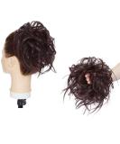Tousled Hair Extensions Scrunchie - Brown Blonde, Black, Wine Red | Instant Ponytail Wig - Buy Online on GoSupps.com