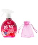 Lenor Crease Releaser Spray Removes Creases in Fabric 500ml Devine Ruby Jasmine Fragrance + Our Gift for You: Organza Small Bag - Buy Online on GoSupps.com