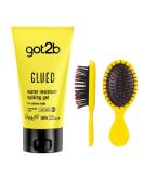 Got2b Glued Spiking Glue Hair Gel - Water Resistant Strong Hold for 72 Hours 150ml with Mini Hair Brush | International Shipping - Buy Online on GoSupps.com