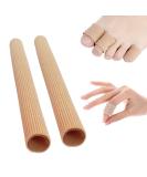 2 Pieces Silicone Toe Cushion Tube - Soft Gel Protection for Corns Calluses & Bunion Relief (15cm - Small Toes) - Buy Online on GoSupps.com