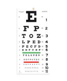 Snellen Eye Chart Eye Charts for Eye Exams 20 Feet 22 11 Inches Low Vision Eye Test Charts for Wall D cor Kids Gifts - Buy Online on GoSupps.com