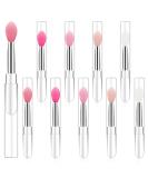 10 Pcs Silicone Lip Brushes - Lipstick Applicator with Caps for Makeup & Beauty | Ideal for Lip Masks & Eyeshadow - Buy Online on GoSupps.com