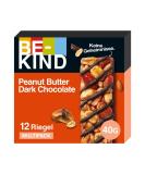 Buy Bekind Peanut Butter Dark Chocolate Snack Bar | Gluten-Free High Fiber No Preservatives | 12 x 40g - Buy Online on GoSupps.com