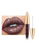 Easilydays Halloween Diamond Shiny Matte Lipstick - Gothic Glitter Liquid Lip Gloss | Waterproof & Long Lasting Bold Shimmer Lipstick for Masquerade & Halloween Makeup - Buy Online on GoSupps.com