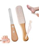 2 Pcs Pumice Stone for Feet Double Sided Pumice Stone Feet Hard Skin Remover Foot Files Scrubber Hard Skin Remover Foot Grater for Foot Cracked Heels Dead Skin Hard Skin (White) - Buy Online on GoSupps.com