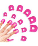 Buy Kztha 26pcs Nail Polish Template Kit | Reusable Nail Art Edge Skin Barrier & Tools for Perfect Paint Protection - Buy Online on GoSupps.com