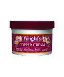 Wrights Copper and Brass Cream Cleaner - 8 Ounce - Gently Cleans and Removes Tarnish Without Scratching - Buy Online on GoSupps.com