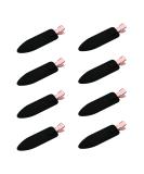 Ainiya Large No Bend Hair Clip 3.2 Inch - Set of 8 Black Alligator Clips for Creaseless Hair Styling and Makeup Application - Buy Online on GoSupps.com