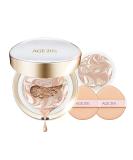 AGE 20's Signature Long Stay Cushion Foundation SPF 50+ Ivory 2-Pack - Sunscreen, Hydrating BB & CC Cream with Natural Coverage - Buy Online on GoSupps.com