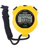 PULIVIA Large Display Digital Stopwatch for Coaches - Yellow | Sport Timer Lap Split Stopwatch for Swimming, Running & Sports Training - Buy Online on GoSupps.com