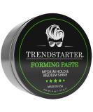 Buy TRENDSTARTER Forming Paste - 4oz Medium Hold & Shine - Lightweight Water-Based Hair Cream for All Hair Types - Premium All-Day Flake-Free Styling Product - Buy Online on GoSupps.com