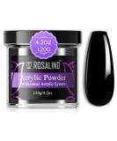ROSALIND 120g Black Acrylic Powder - Professional Nail Extension & Caving - No Nail Lamp Needed - Buy Online on GoSupps.com