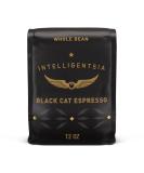 Intelligentsia Coffee, Medium Roast Whole Bean Coffee - Black Cat Espresso 12 Ounce Bag with Flavor Notes of Stone Fruit, Dark Sugars and Dark Chocolate, Packaging May Vary Black Cat Classic Espresso, WB - Buy Online on GoSupps.com