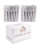 200 Pcs PANA Disposable Plastic Spatulas for Skin Care & Facial Masks - Gray - Buy Online on GoSupps.com