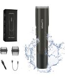 Favrison Hair Clippers for Men Automatic Vacuum Professional Cordless Hair Clippers Waterproof & USB Rechargeable Hair Cutting Kit Hair Trimmer with Magnetic Storage Bin - BLACK - Buy Online on GoSupps.com