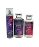 Twilight Woods Set - Bath and Body Works Shower Gel Body Lotion & Fragrance Mist (10 oz) | International Shipping Available - Buy Online on GoSupps.com