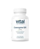 Vital Nutrients CoQ10 200mg Vegan Supplement - Antioxidant for Heart Health & Energy | Gluten Dairy Soy Free Non-GMO | 60 Capsules - Buy Online on GoSupps.com