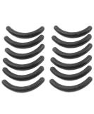 12pcs Washable Replacement Eyelash Curler Pads | Durable Rubber Refill for Perfect Lashes - Black - Buy Online on GoSupps.com