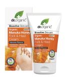 Dr Organic Manuka Honey Foot Cream - Moisturizing Dry Skin - 125ml - Natural, Vegan, Cruelty-Free - Buy Online on GoSupps.com