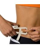 Body Fat Caliper Tester with Slim Chart and Skinfold Measurement Tool - Buy Online on GoSupps.com