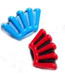 Hisight 2 PCS Sponge Hair Braiding Machine Women Lady Girls DIY French Twist Plait Hair Braiding Tool Sponge Hair Styling Clip Stick Braider Braid Tool (Red  Blue) - Buy Online on GoSupps.com