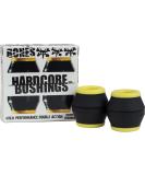 Bones Hardcore 4pc Medium Black Yellow Skateboard Bushings - Buy Online on GoSupps.com