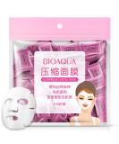 Compressed Face Mask 100pcs - Silk Natural Skin Care Masks for Crafting | International Shipping - Buy Online on GoSupps.com