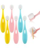 6 Pieces Kids Extra Soft Nano Toothbrush Children Bristles Toothbrush Children Micro Nano Manual Toothbrush Set with 20000 Bristles for Age 1 and Above Boys Girls Gum Protecting Cleaning (Cute Style) - Buy Online on GoSupps.com