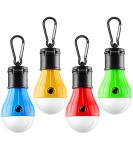 FLY2SKY Tent Lamp Portable LED Tent Light 4 Packs Clip Hook Hurricane Emergency Lights LED Camping Light Bulb Camping Tent Lantern Bulb Camping Equipment for Camping Hiking Backpacking Fishing Outage B-CLOSED-HOOK - Buy Online on GoSupps.com