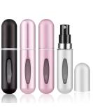 4PCS Perfume Atomizer Bottle 5ML Travel Perfume Atomiser Refillable Mini Spray Bottles Portable Atomiser Perfume Spray Bottle Empty Cologne Dispenser for Travel Holiday and Outdoor Activities - Buy Online on GoSupps.com