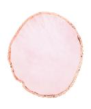 Nail Art Palette - Pink Resin Color Palette for Manicure & Makeup with Gold Edge | Perfect Mixing Tool for Cosmetics - Buy Online on GoSupps.com