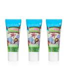 Brush-Baby WildOnes Organic Applemint Flavour Toothpaste for Ages 3+Years (Pack of 3 x 50ml Tubes) - Buy Online on GoSupps.com