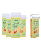 Roll On Wax Cartridge Wax Cartridges For Hair Removal Wax Roll On Depilatory Wax 1/2/4pcs Refill X 100ml Wax Cartridge Roller For Legs And Arms For Sensitive Skin Natural 1PCS - Buy Online on GoSupps.com