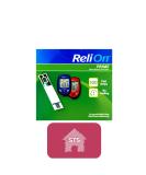 ReliOn Prime Blood Glucose Test Strips 100 Count + STS Sticker - Bundle Deal - Buy Online on GoSupps.com