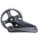 GANOPPER MTB Crank Arm Set 104 BCD Square Taper 32T Crankset - 152mm, 165mm, 170mm - Buy Online on GoSupps.com