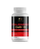Vitalenergy CoQ10 Ubiquinone 200mg - Supports Cardiovascular Health Cellular Energy & Antioxidant - 30 Capsules - International Shipping Available - Buy Online on GoSupps.com