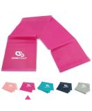Coresteady Resistance Band 1.3m - Build Strength & Flexibility for Men & Women | Fitness Stretching Pilates Yoga | Exercise Guide Included - Buy Online on GoSupps.com