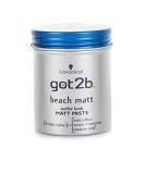 Schwarzkopf Got2b Beach Matt Surfer Look Paste | Best Mattifying Hair Product for Effortless Style | International Shipping Available - Buy Online on GoSupps.com