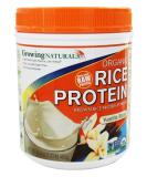 Organic Vanilla Rice Protein Powder by Growing Naturals - Buy Online on GoSupps.com