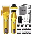 Buy Hayer's Cordless Rechargeable Hair Clippers - All-in-One Premium Hair Kit & Beard Trimmer for Men | Ideal for Barbers & Home Use - Buy Online on GoSupps.com