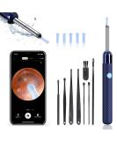 Ear Wax Removal Kit with 1080P Camera and 6 Ear Picks - Blue | For iPhone, iPad, Android | Otoscope with Light - Ear Cleaner for Effective Cleaning - Buy Online on GoSupps.com