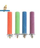 Buy Lohill Parrot Accessories - 4-Piece Bird Cage Toys and Perches for Parrots & Budgies - 15cm Ribbar Stood Bar - Buy Online on GoSupps.com