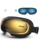 RENPHO Eye Massager with Heat & Cooling - FSA/HSA Eligible Voice Controlled DIY Settings - Perfect Relaxation Gift for Men & Women - Buy Online on GoSupps.com