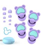 Kids Ear Plugs - Reusable Silicone Noise Canceling Earplugs for Children (Ages 6-12) | 2 Pairs for Concerts Flying Study & Noise Sensitivity - Purple - Buy Online on GoSupps.com