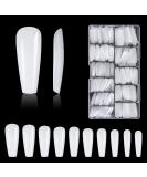 500 Piece White Nail Tips - Acrylic Artificial Nails for Nail Studios & DIY Art - 10 Sizes with Storage Case - Buy Online on GoSupps.com